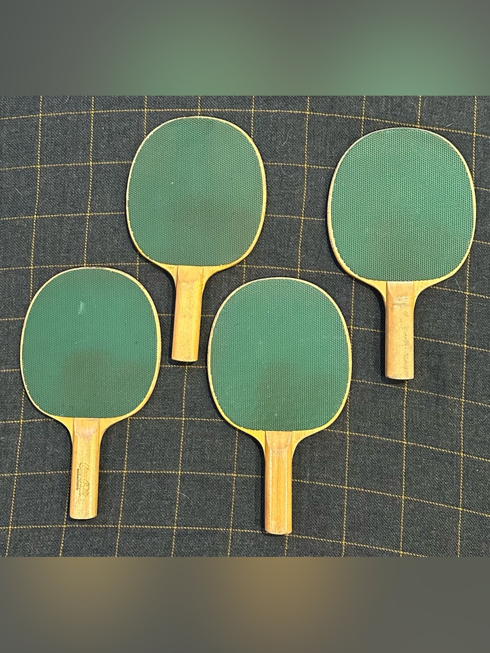 Coca-Cola • set of 4 ping pong paddles • vintage